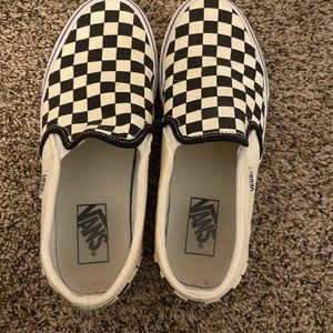 Checkered vans